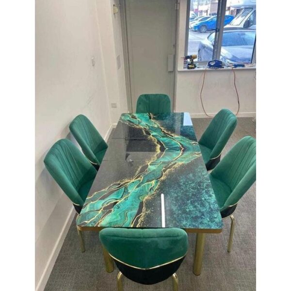 Madison Dining Table - Green