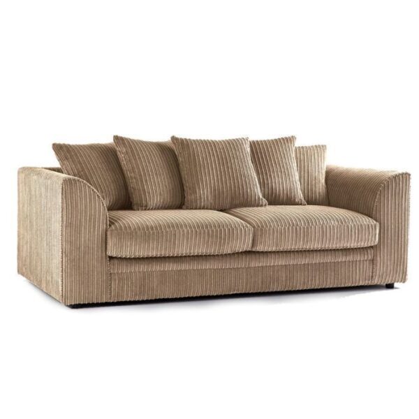 Morris Jumbo Cord 3 Seater and 2 Seater Sofa Set - Camel