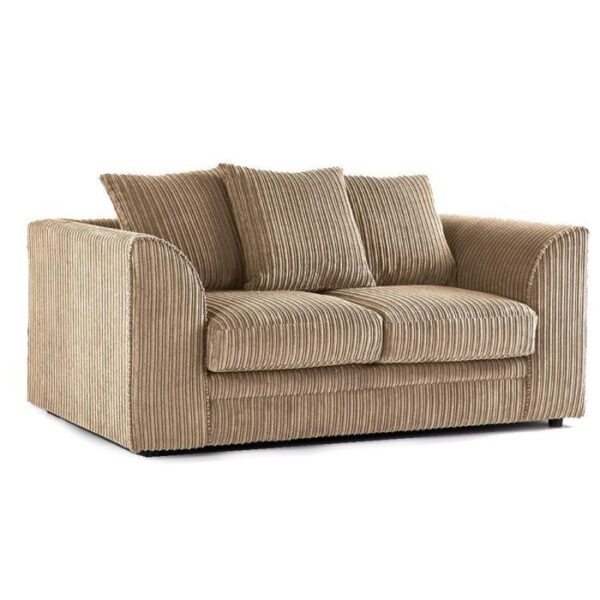 Morris Jumbo Cord 3 Seater and 2 Seater Sofa Set - Camel