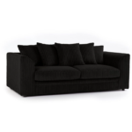 Morris 3 Seater Sofa - Black